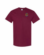 Anchored in CB (New Design) Left Chest Men's Tee