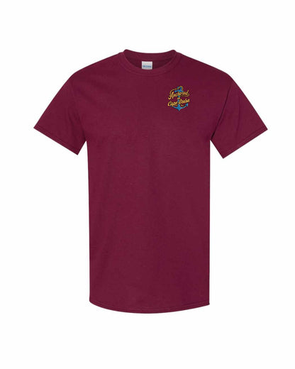 Anchored in Cape Breton (New Design) Left Chest and Back Men's Tee