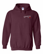 Canadian Guy Left Chest and Back Pullover Hoodie - Gildan Canada (sewn Internationally) - Unisex