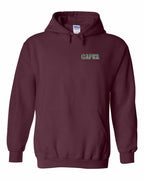 Caper Left Chest and Back Pullover Hoodie - Unisex