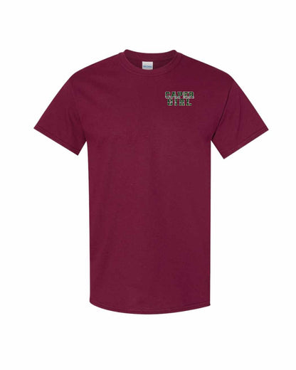 Caper Girl Left Chest and Back Men's Tee