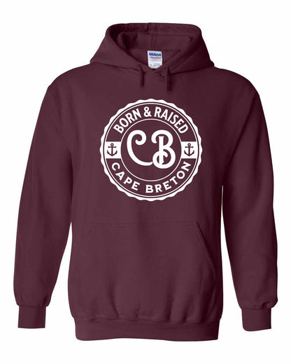 Born & Raised Cape Breton Full Pullover Hoodie