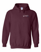Just a NS Girl Tartan Left Chest Pullover Hoodie - Unisex