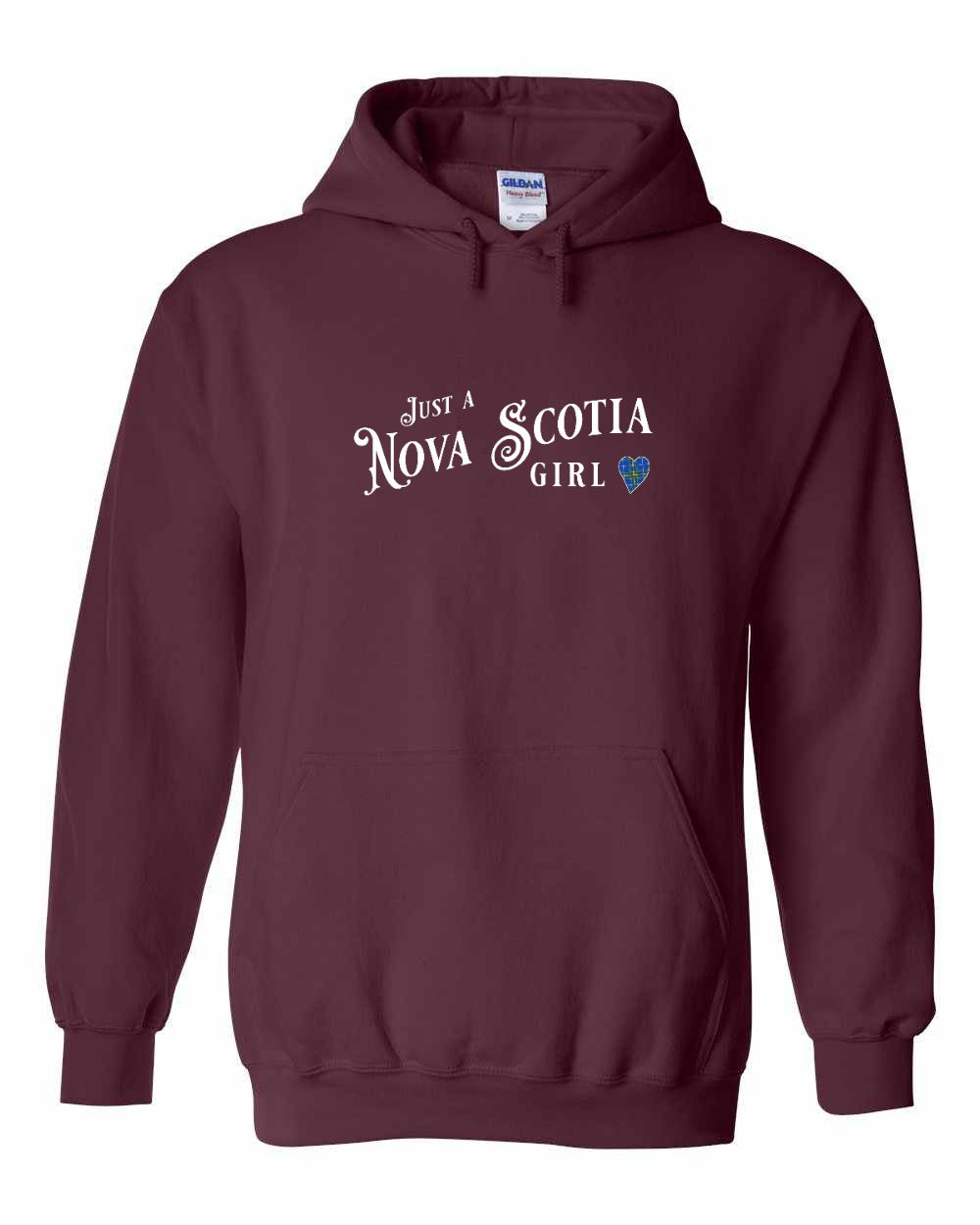 Just a NS Girl Tartan Pullover Hoodie - Unisex