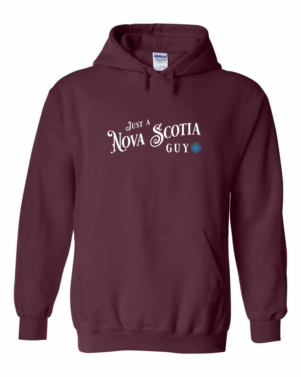 Just a NS Guy Blue Pullover Hoodie - Unisex