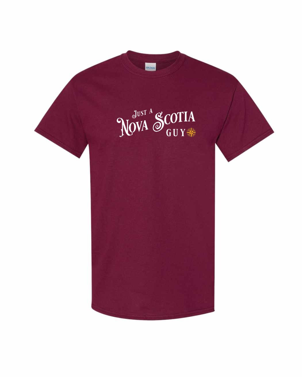 Just a NS Guy Yellow Compass Men's tee