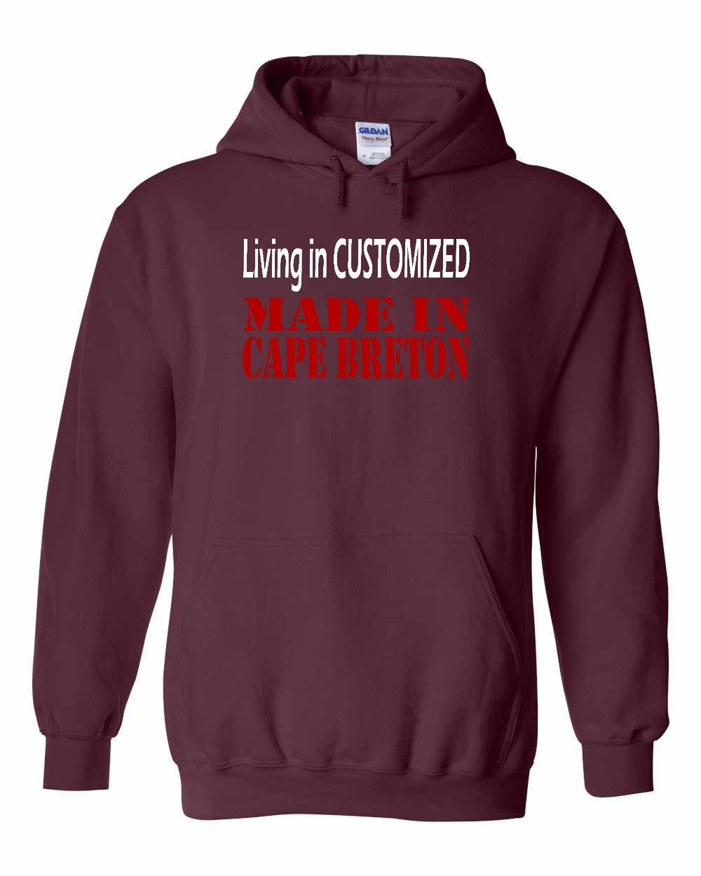 Living in Custom Made in CB Pullover Hoodie - Unisex