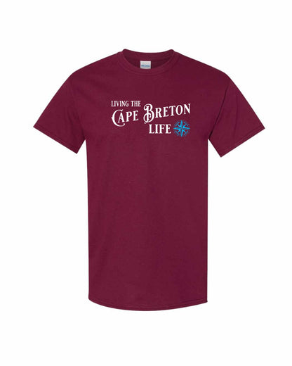 Living the Cape Breton Life blue Full Men's Tee