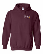Living the CB Life yellow Left Chest and Back Pullover Hoodie - Unisex