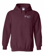 Living the NS Life blue Left Chest Pullover Hoodie - Unisex