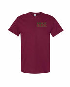 Made In NB ( Tartan Lettering) Left Chest Men's Tee