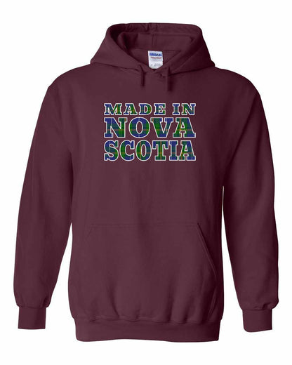 Made In Nova Scotia ( Tartan Lettering) Full pullover