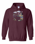 Maritime Serenity NS Pullover Hoodie - Unisex
