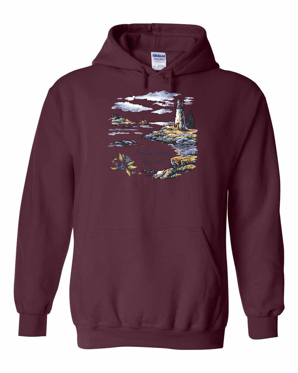 Maritime Serenity NS Pullover Hoodie - Unisex
