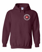 Born and Raised NB Left Chest Pullover Hoodie - Gildan Canada (sewn Internationally) - Unisex