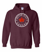 Never 51st Leaf Pullover Hoodie - Gildan Canada (sewn Internationally) - Unisex