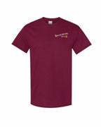 NFLD Guy Yellow Compass Left Chest Men's Tee