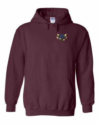 Nova Scotia Flowers Left Chest pullover
