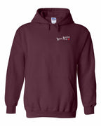 NS Girl Red Heart Left Chest Pullover Hoodie - Unisex