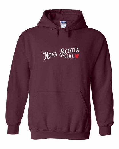 Nova Scotia Girl Red Heart Full pullover