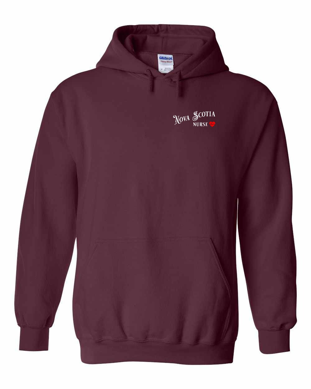 Nova Scotia Nurse Left Chest pullover