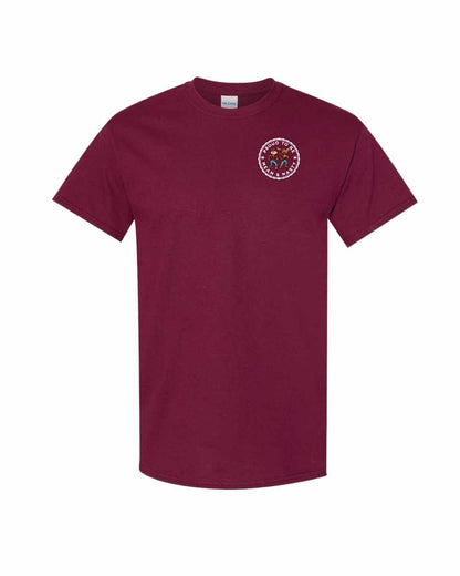 Proud to be Mean and Nasty Beaver and Moose Left Chest Men's Tee