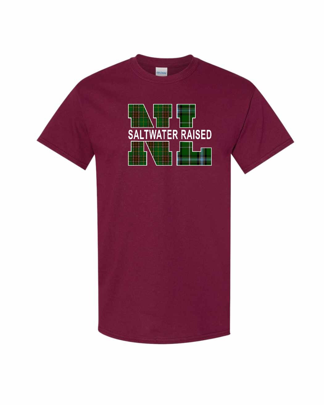 NFLD and Labrador Saltwater Raised Men's Tee