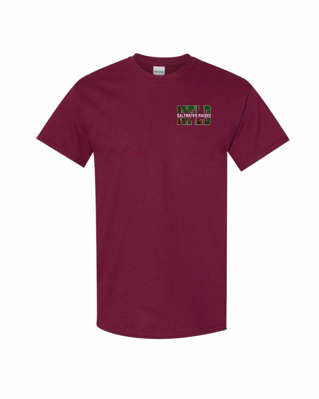 NFLD Saltwater Raised Left Chest Men's Tee