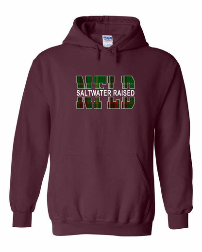 Newfoundland Saltwater Raised Full Front Pullover Hoodie
