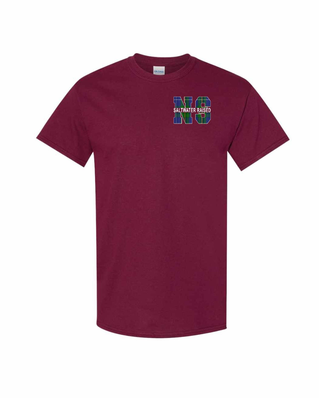 Saltwater Raised NS Left Chest Men's tee