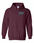 Saltwater Raised NS Left Chest and Back Pullover Hoodie - Unisex