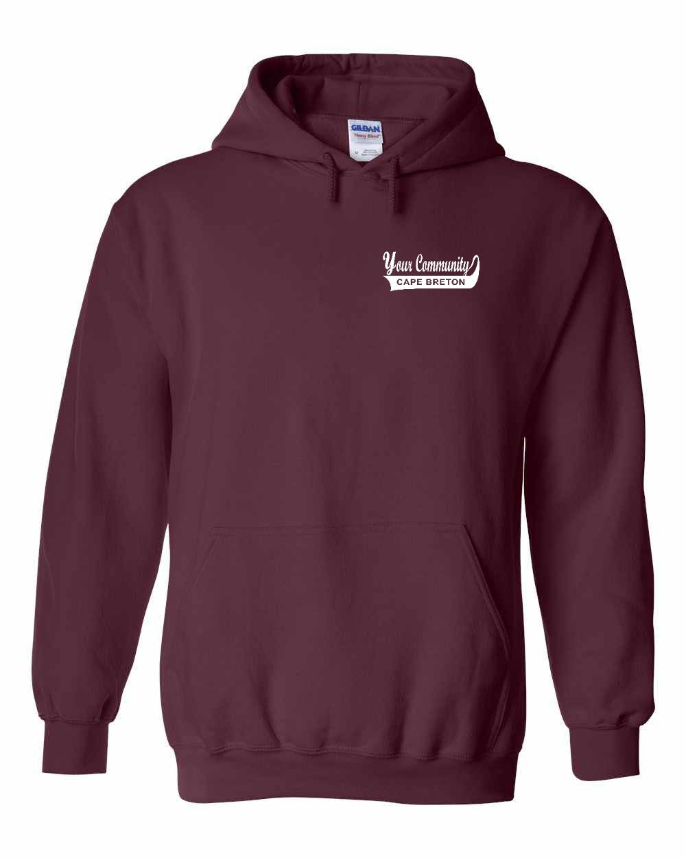 Your Community Swoop (Cape Breton) Left Chest Pullover Hoodie