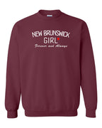 NB Girl Forever and Always Crewneck Sweatshirt - Unisex