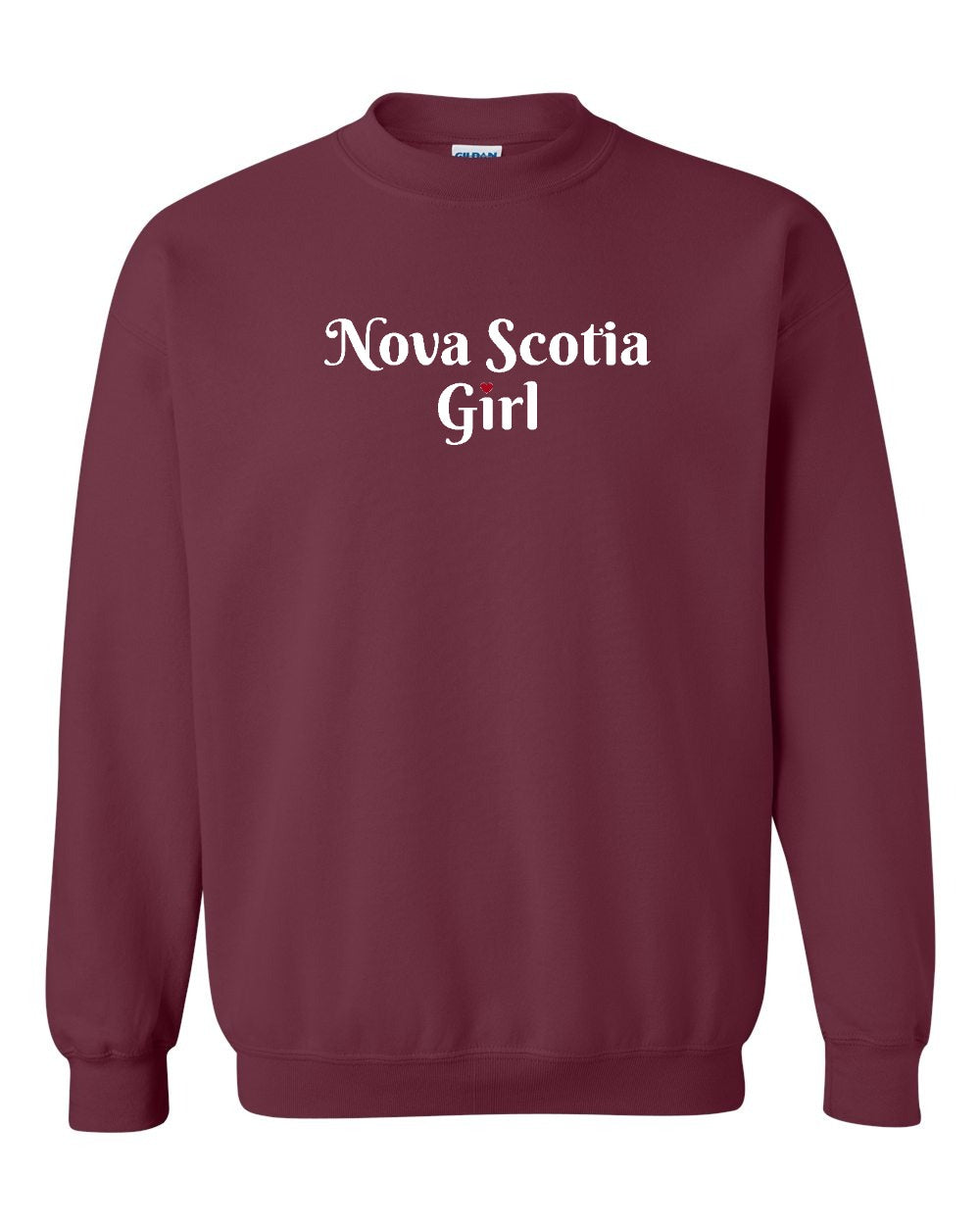 NS Girl Heart Dot Crewneck Sweatshirt - Unisex