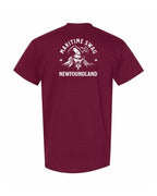 Maritime Swag NFLD Pirate Left Chest and Back Men's Tee