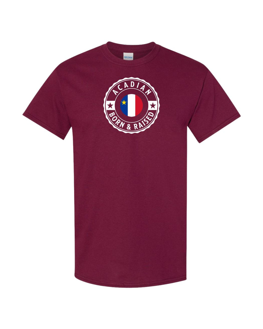 Acadian Born And Raised Men's Tee