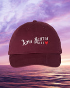 NS Girl Red Heart Hat