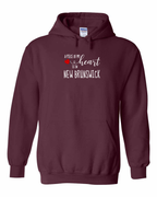 A piece of my Heart NB (Red Heart) Pullover Hoodie - Unisex