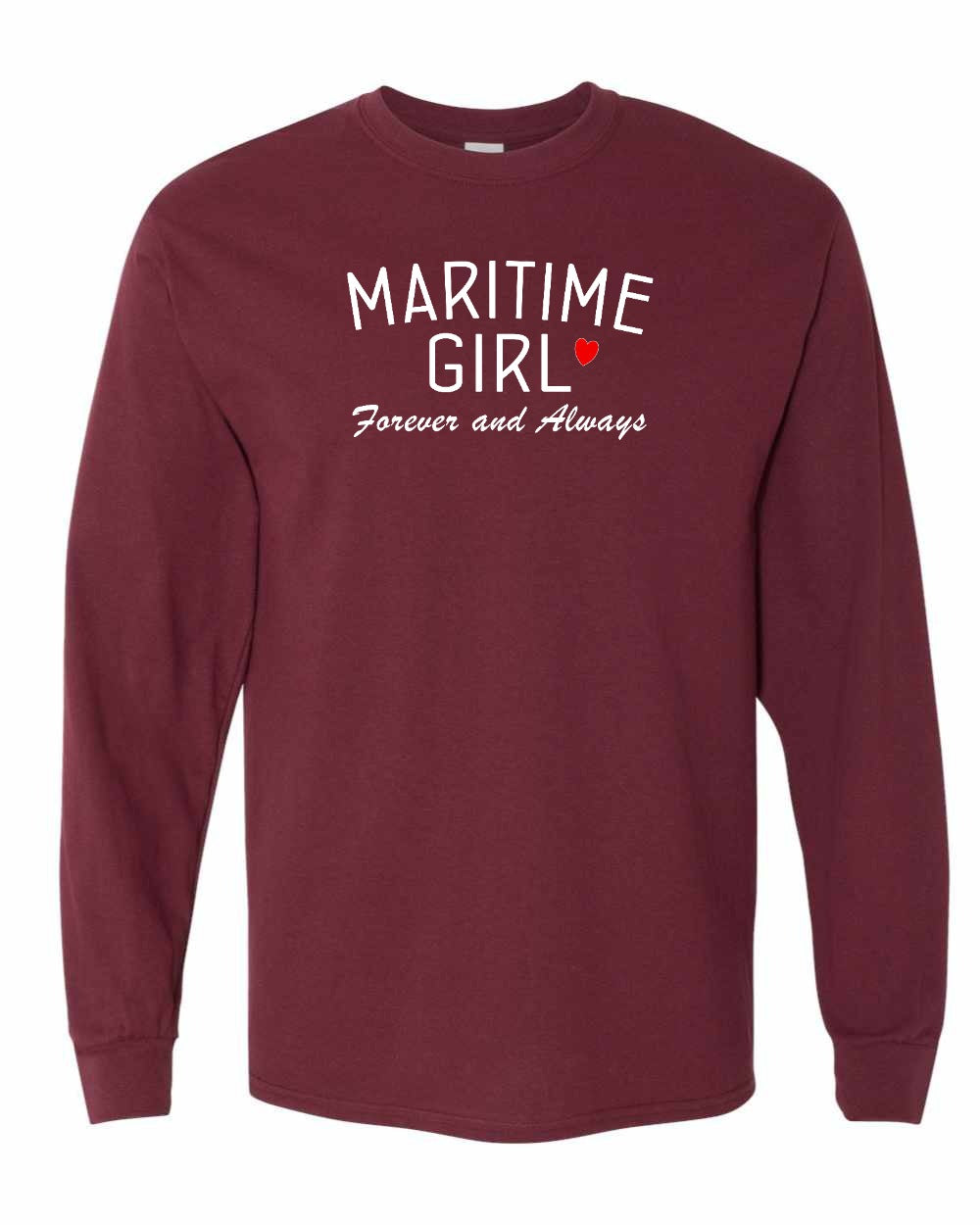 Maritime Girl Forever and Always Long Sleeve Tee - Unisex