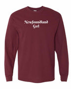 NFLD Girl Heart Dot Long Sleeve Tee - Unisex
