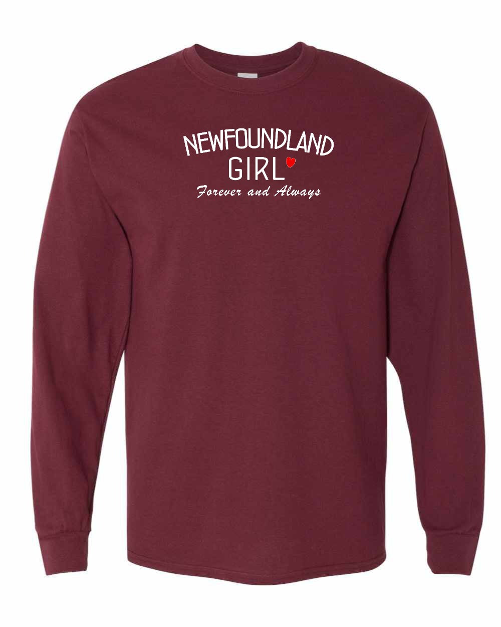 NFLD Girl Forever and Always Long Sleeve Tee - Unisex