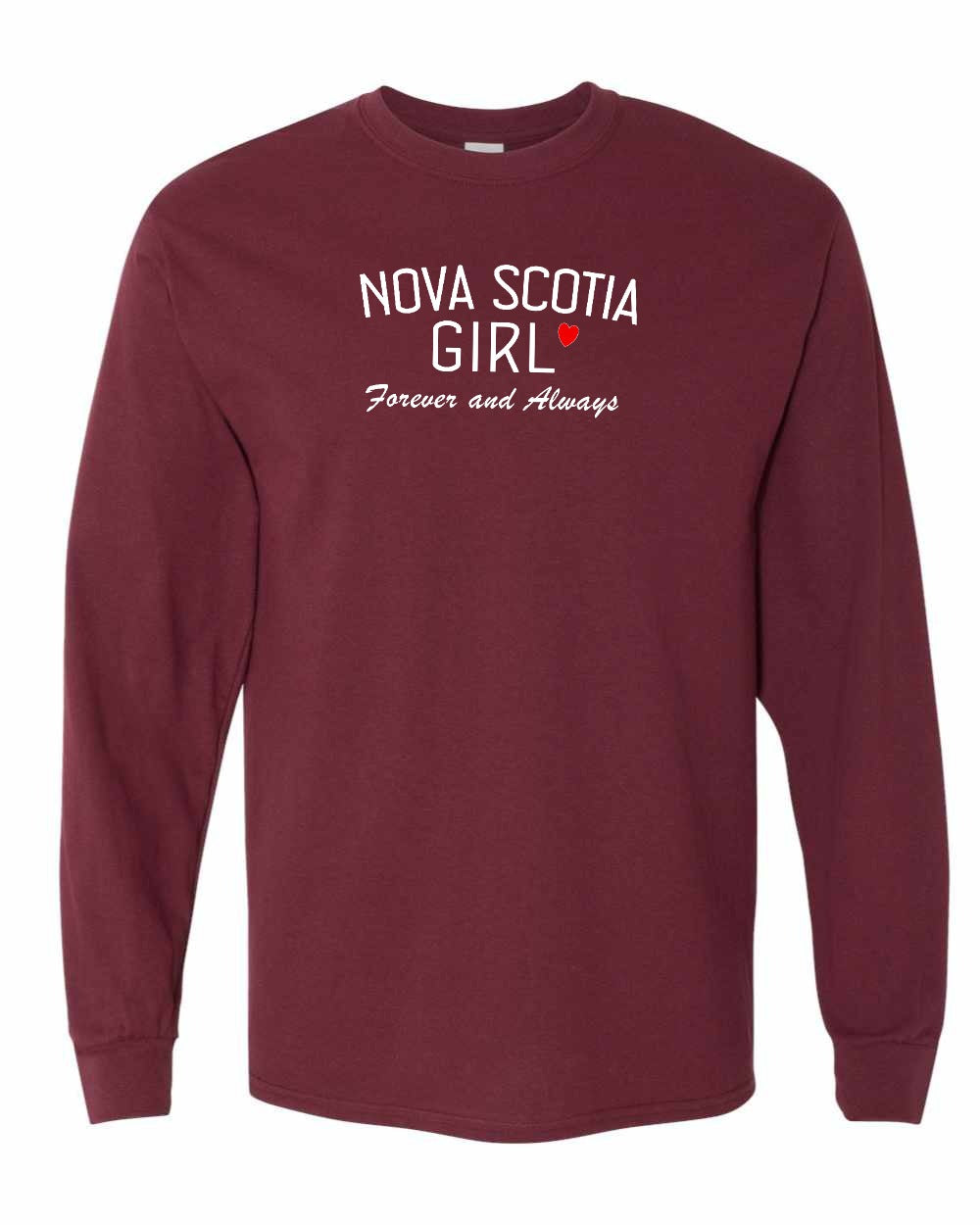 NS Girl Forever and Always Long Sleeve Tee - Unisex