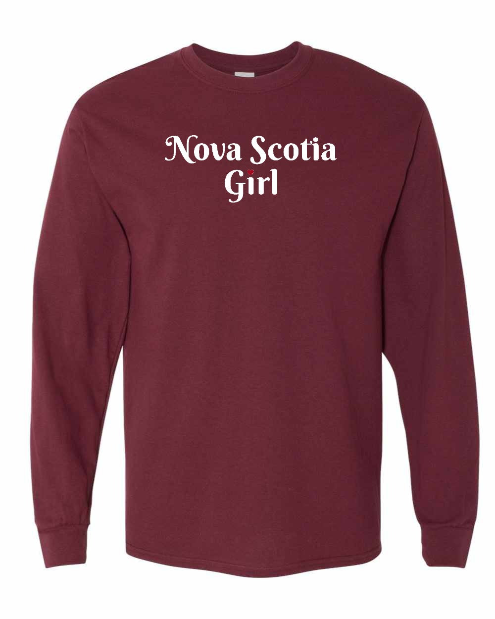 NS Girl Heart Dot Long Sleeve Tee - Unisex