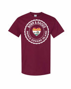 Born and Raised PEI Heart Flag Men's Tee
