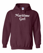 Maritime Girl Heart Dot Pullover Hoodie - Unisex