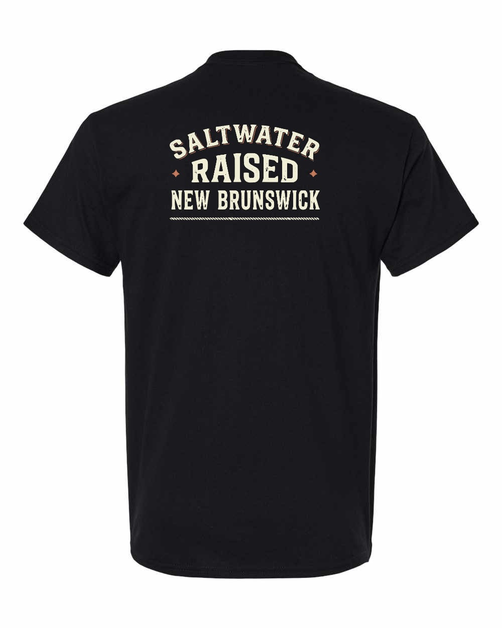 NB Saltwater Raised Sign Left Chest and Back Men's Tee