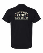CB Saltwater Raised Sign Left Chest and Back Men's Tee