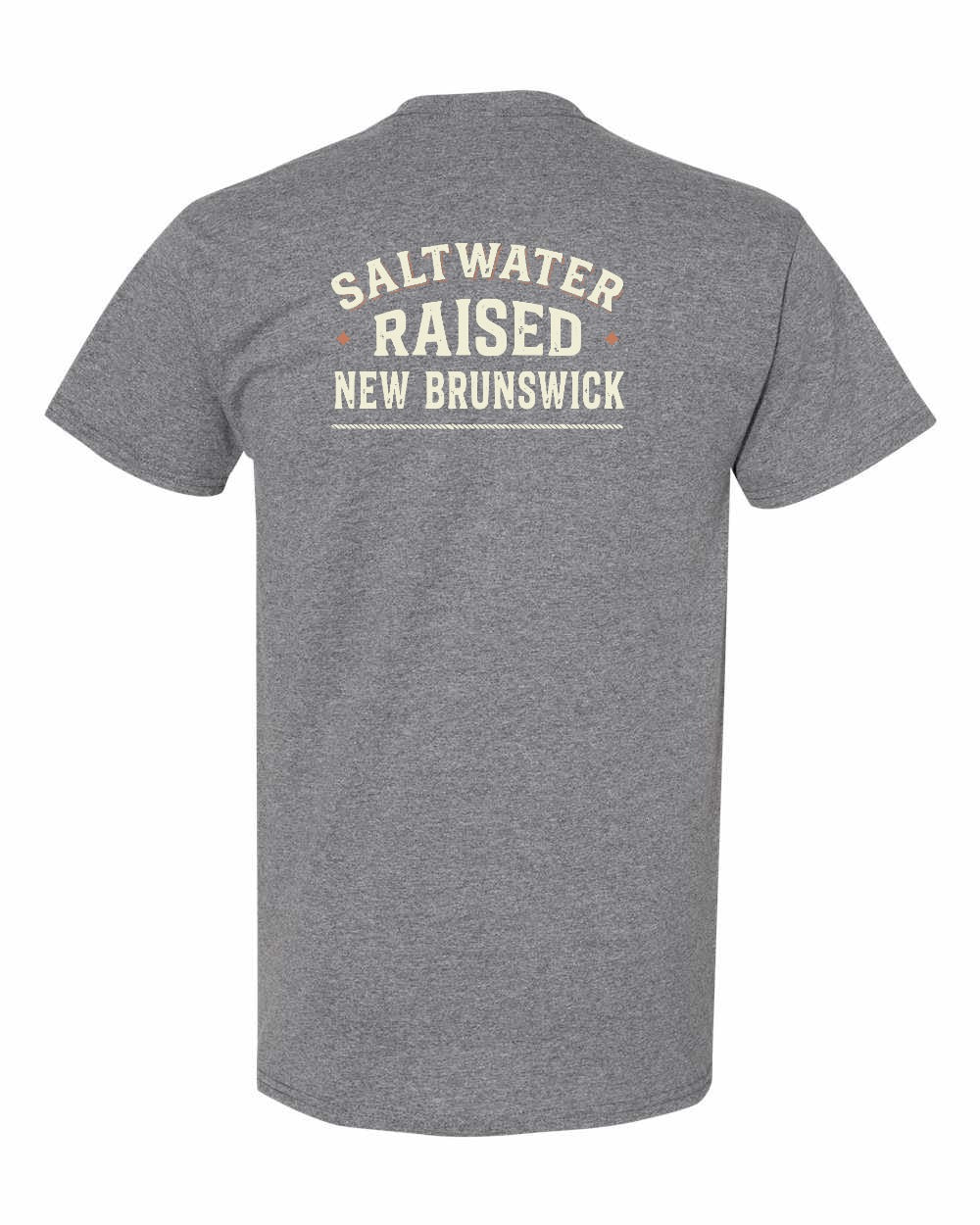 NB Saltwater Raised Sign Left Chest and Back Men's Tee