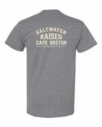 CB Saltwater Raised Sign Left Chest and Back Men's Tee