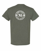 Born & Raised NS Left Chest and Back Men's tee